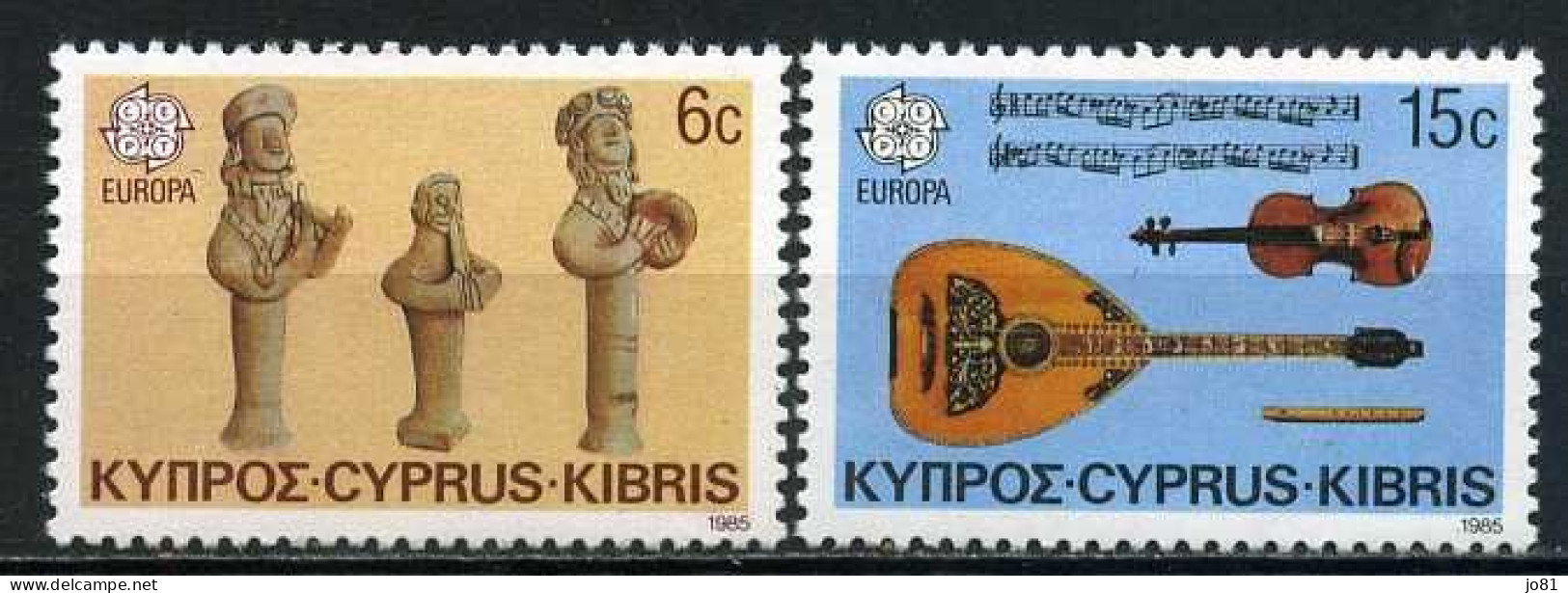 Chypre YT 637-638 Neuf Sans Charnière XX MNH Europa 1985 - Nuevos