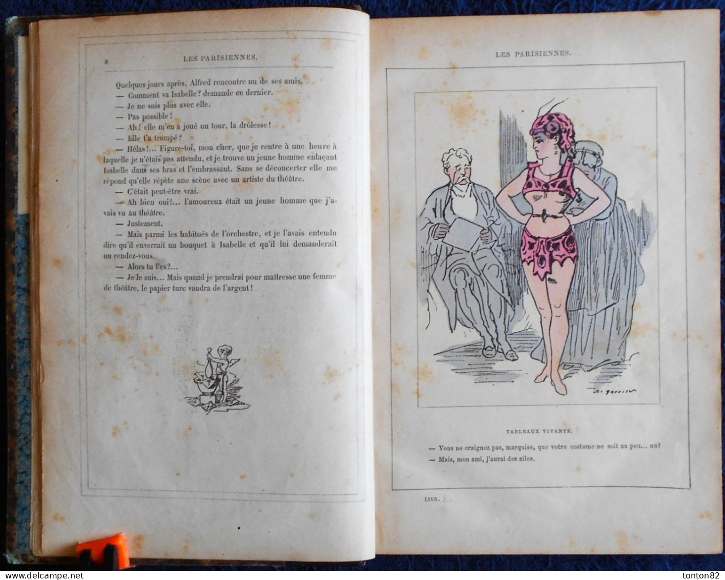 A. Grévin et A. Huart - LES PARISIENNES - Librairie Illustrée / Librairie M. Dreyfous - ( 1890 ) .