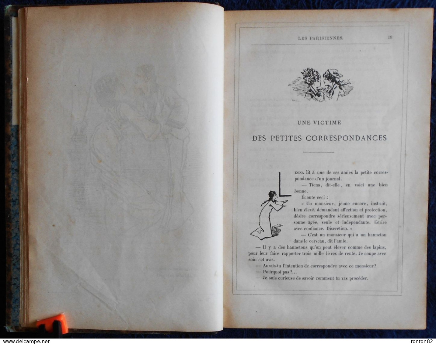 A. Grévin et A. Huart - LES PARISIENNES - Librairie Illustrée / Librairie M. Dreyfous - ( 1890 ) .