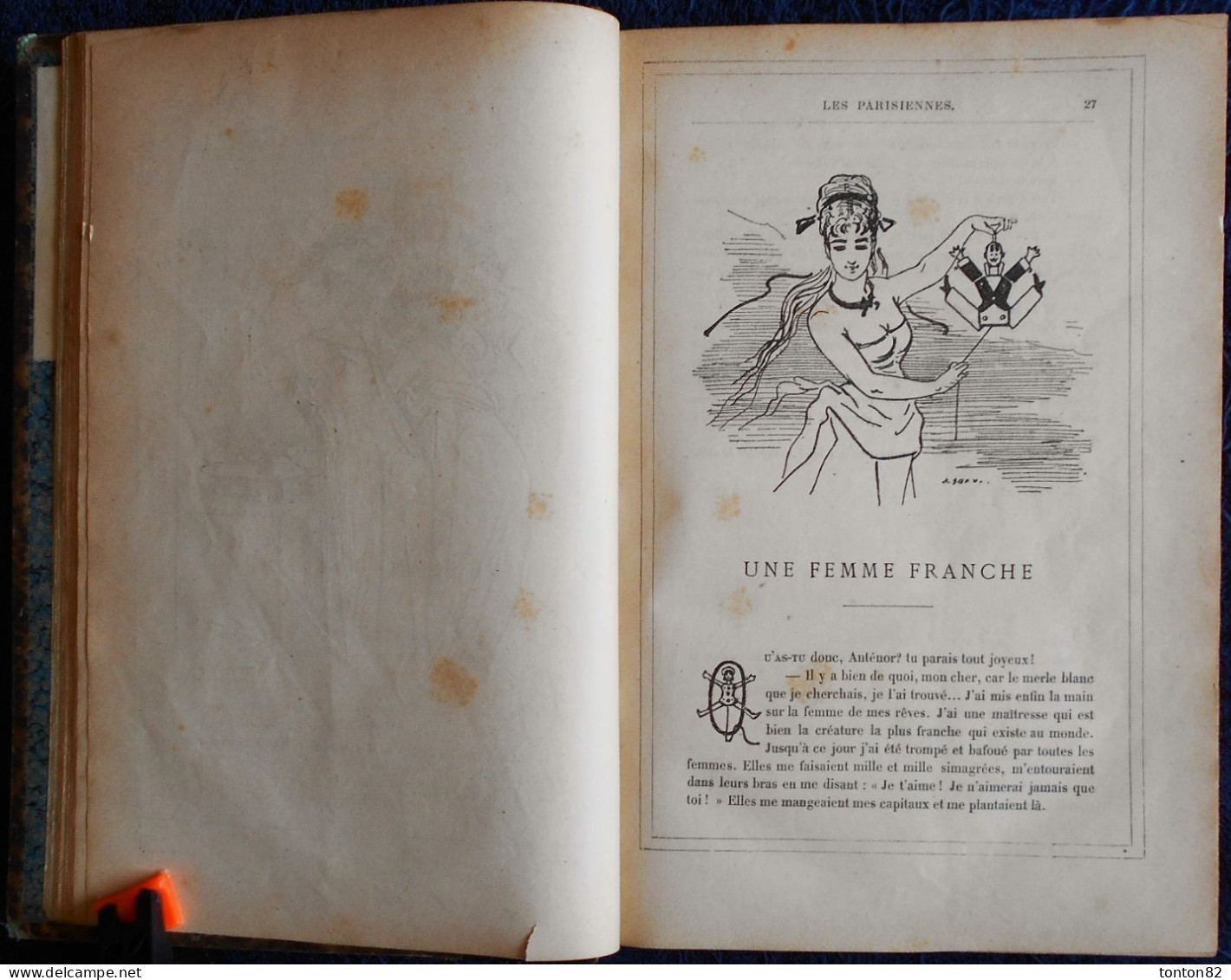 A. Grévin et A. Huart - LES PARISIENNES - Librairie Illustrée / Librairie M. Dreyfous - ( 1890 ) .