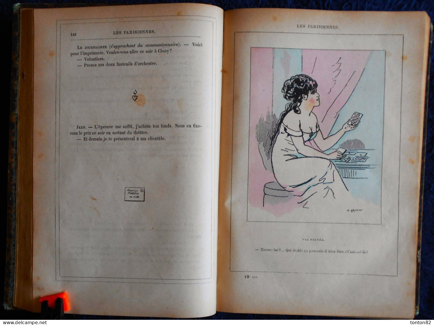 A. Grévin et A. Huart - LES PARISIENNES - Librairie Illustrée / Librairie M. Dreyfous - ( 1890 ) .