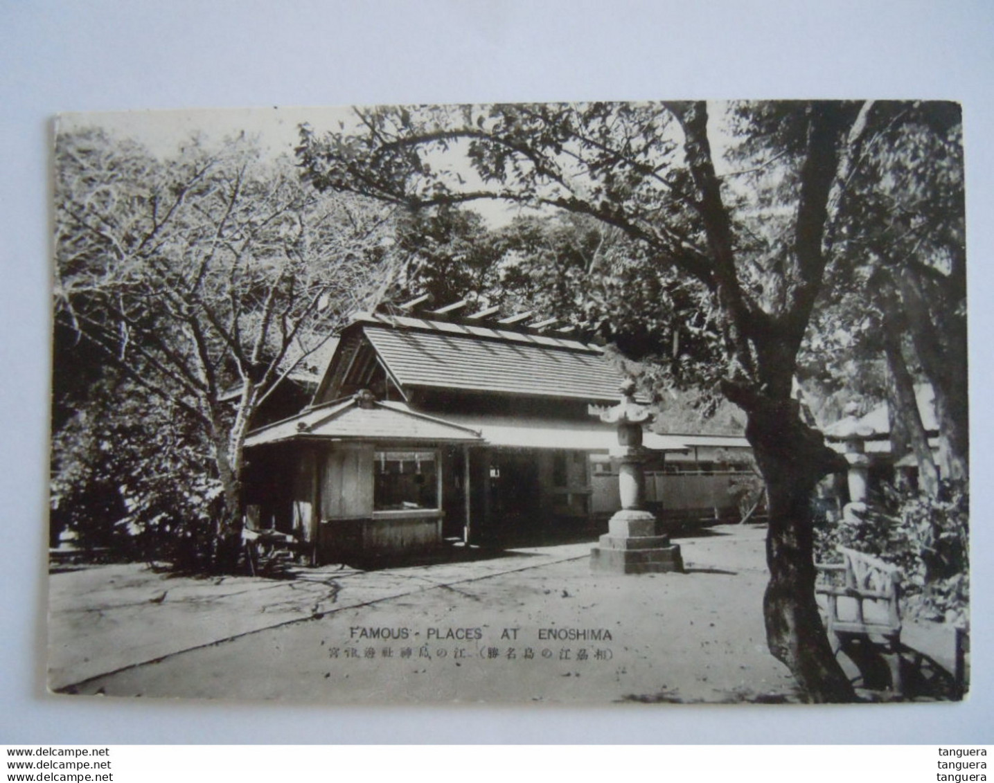 Japan Famous Places At Enoshima Temple? Circa 1935 - Other & Unclassified