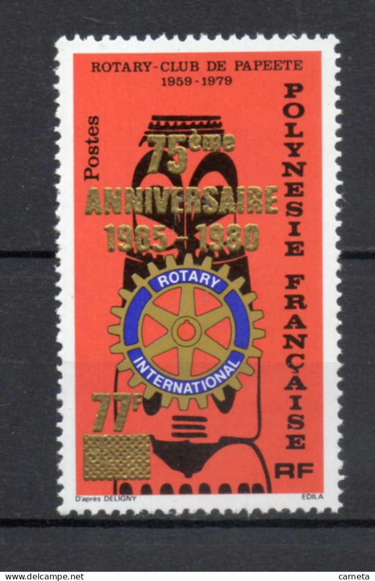 POLYNESIE  N°  146   NEUF SANS CHARNIERE COTE  7.60€   ROTARY CLUB  SURCHARGE - Nuevos