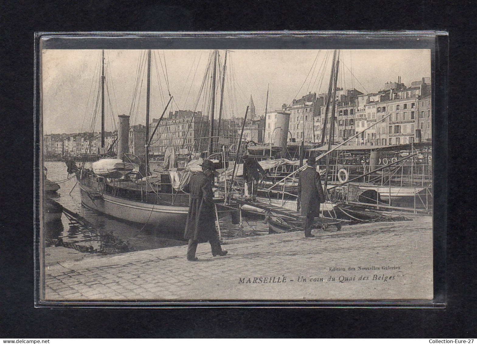 (24/03/24) 13-CPA MARSEILLE - QUAI DES BELGES - Unclassified