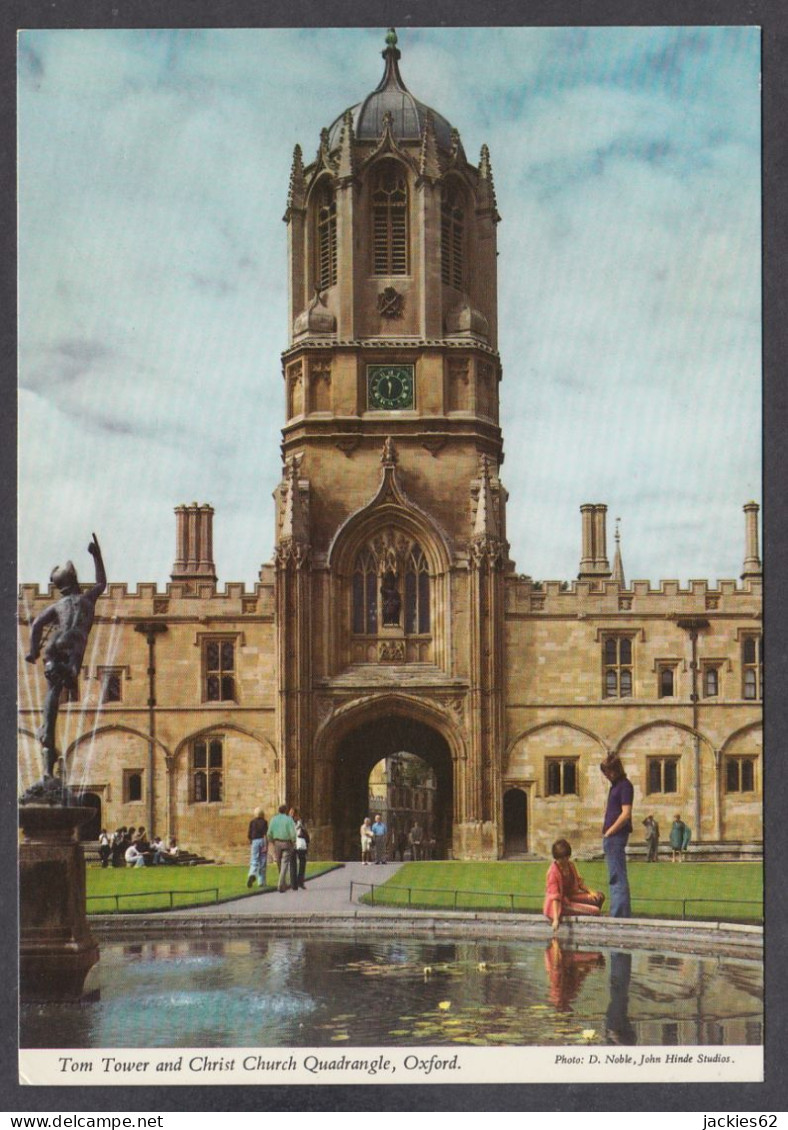 111103/ OXFORD, Tom Tower And Christ Church Quadrangle - Oxford