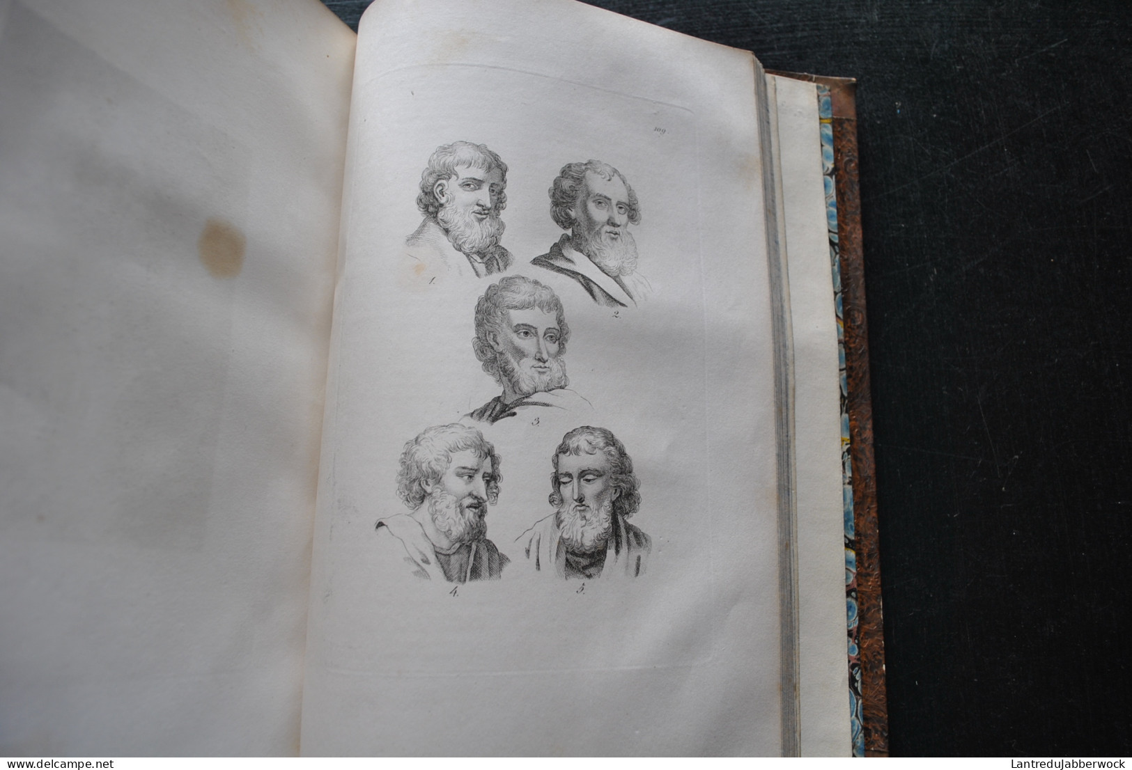 LAVATER La Physiognomonie ou l'art de connaître les hommes d'après les traits de leur physionomie 1841 Planches Gravures