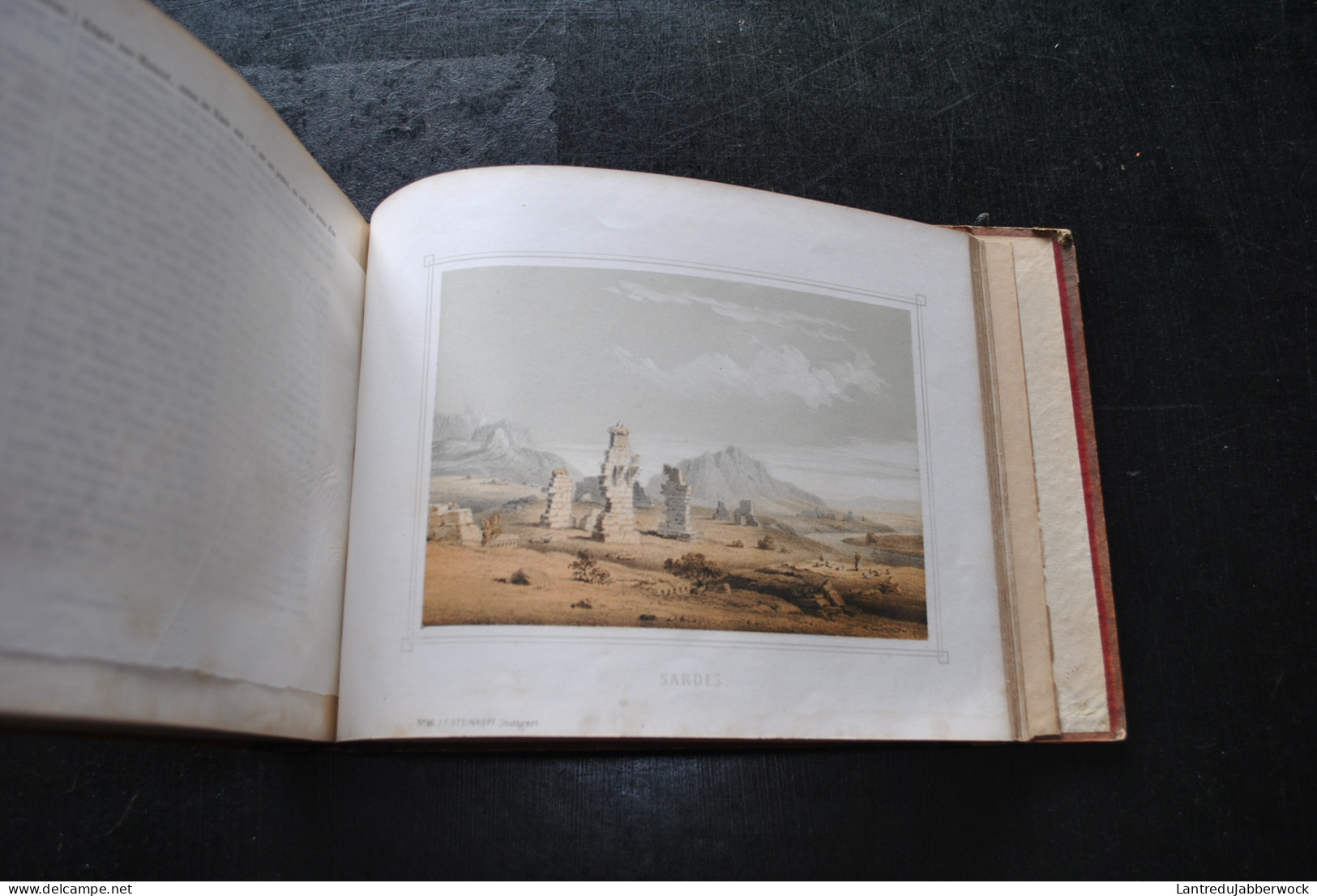 BERNATZ ROTH Album de la Terre Sainte Album des heiligen Landes Album of the Lands of the Bible 1858 Gravures Couleurs