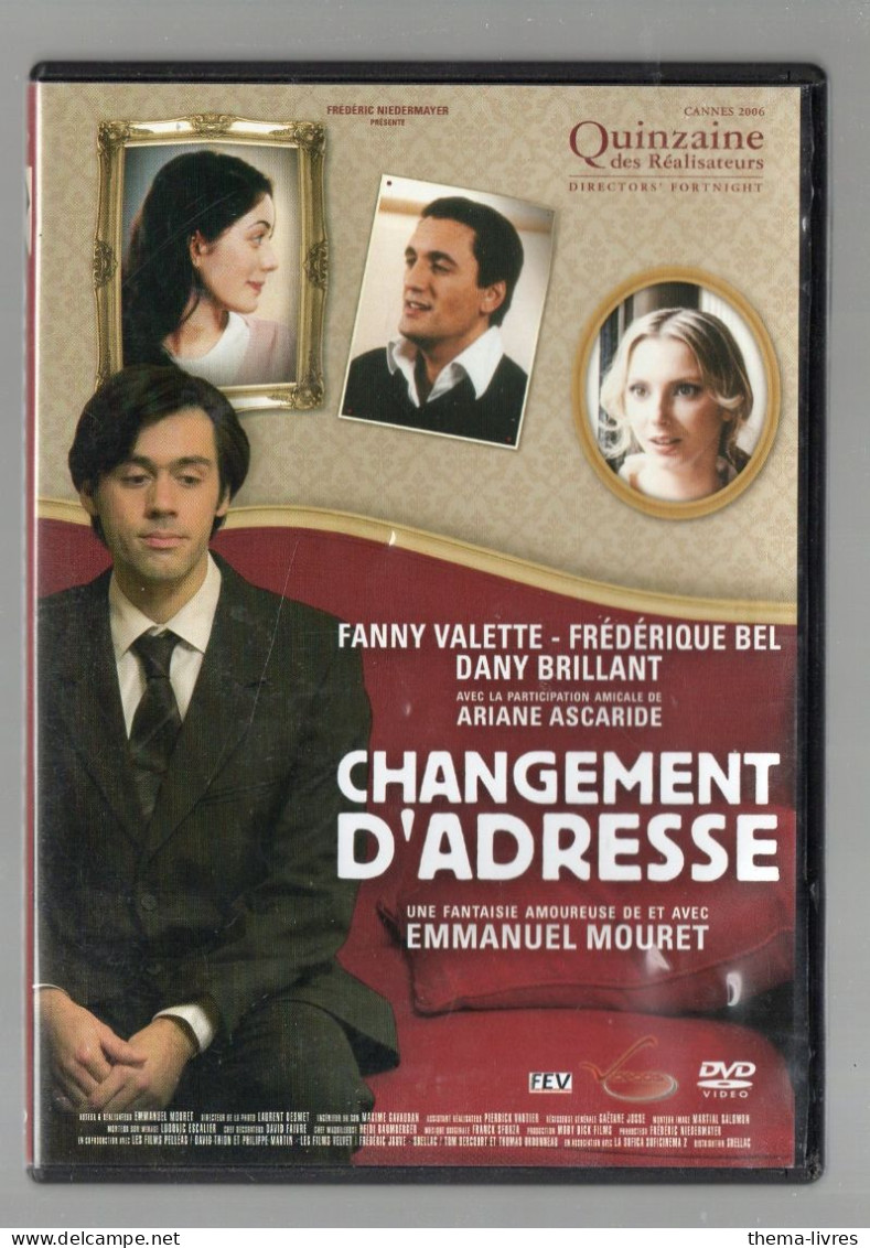 Dvd   CHANGEMENT D'ADRESSE!( De Emmanuel Mouret   Avec Frédérique Bel  )  (DVD003) - Autres & Non Classés