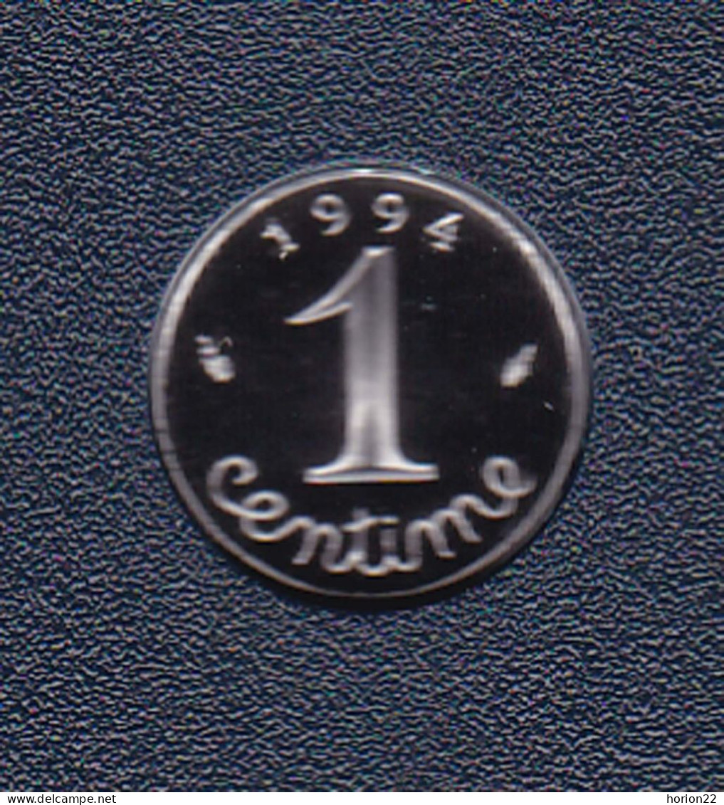 1 CENTIME EPI INOX 1994 ISSUE DU COFFRET BE - 1 Centime