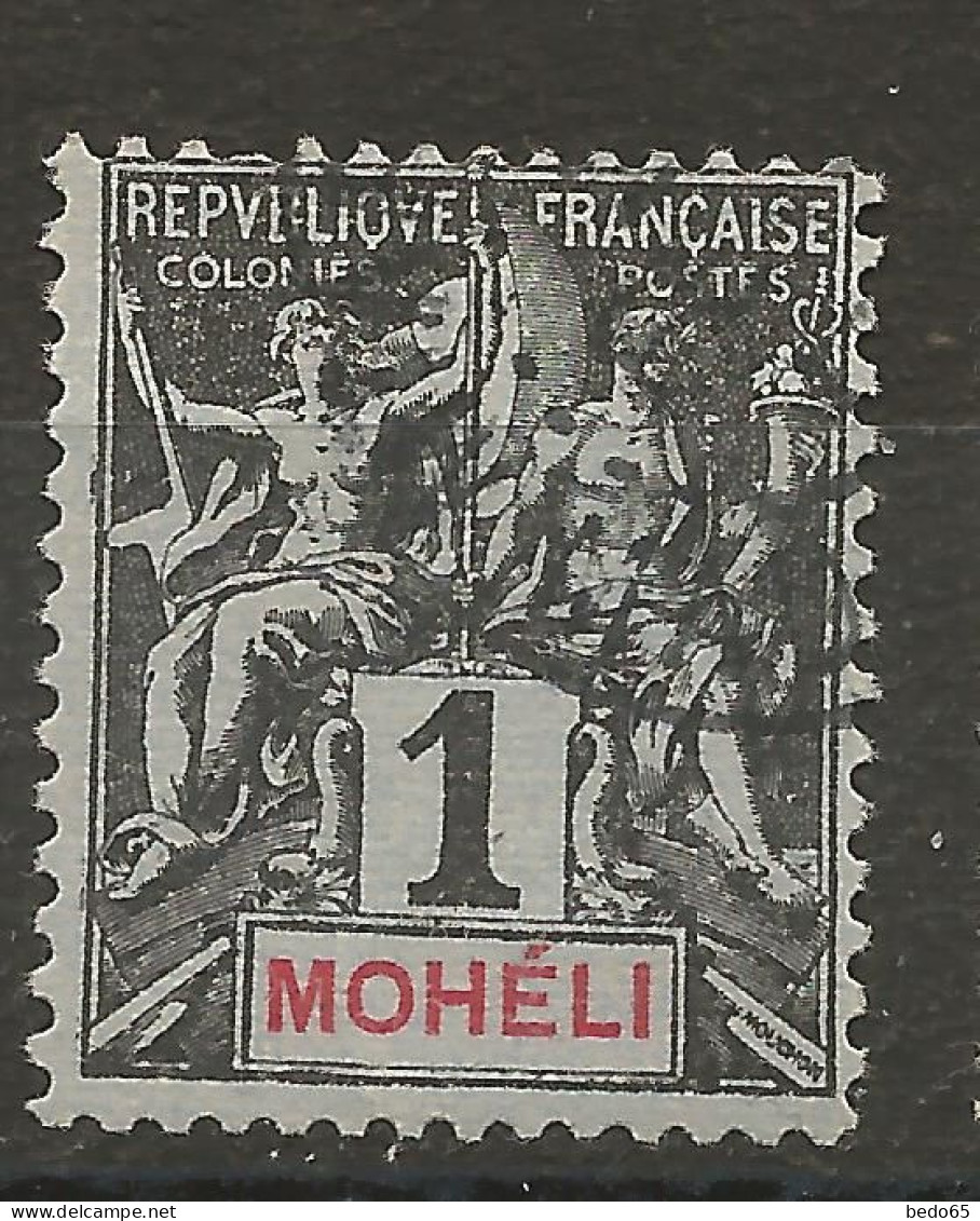 MOHELI N° 1 OBL / Used - Used Stamps