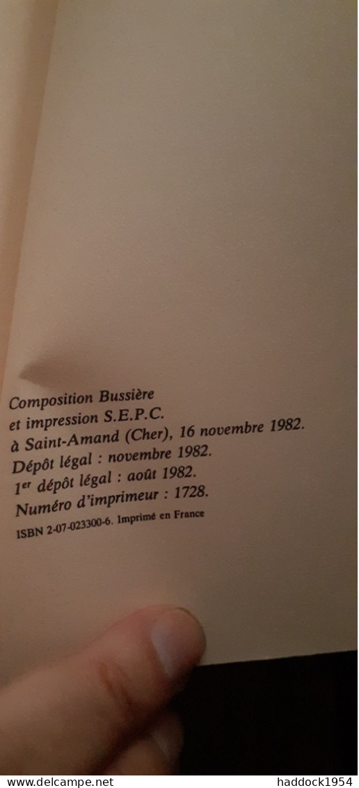 Une Baraque Rouge Et Moche Comme Tout,à Venice Amerique M.G. LANDES-FUSS Gallimard  1982 - Adventure