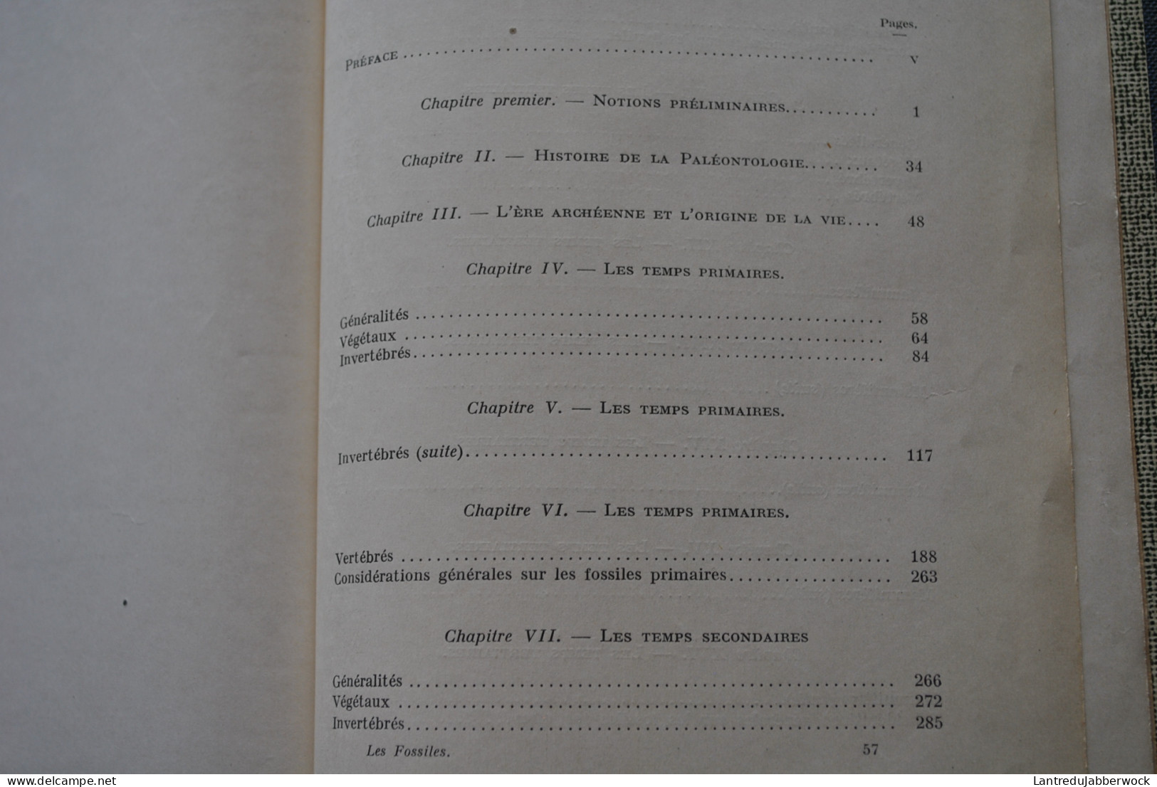 BOULE PIVETEAU Les Fossiles Eléments De Paléontologie MASSON & Cie 1935 1330 Figures Archéologie Préhistoire  - Archeologie