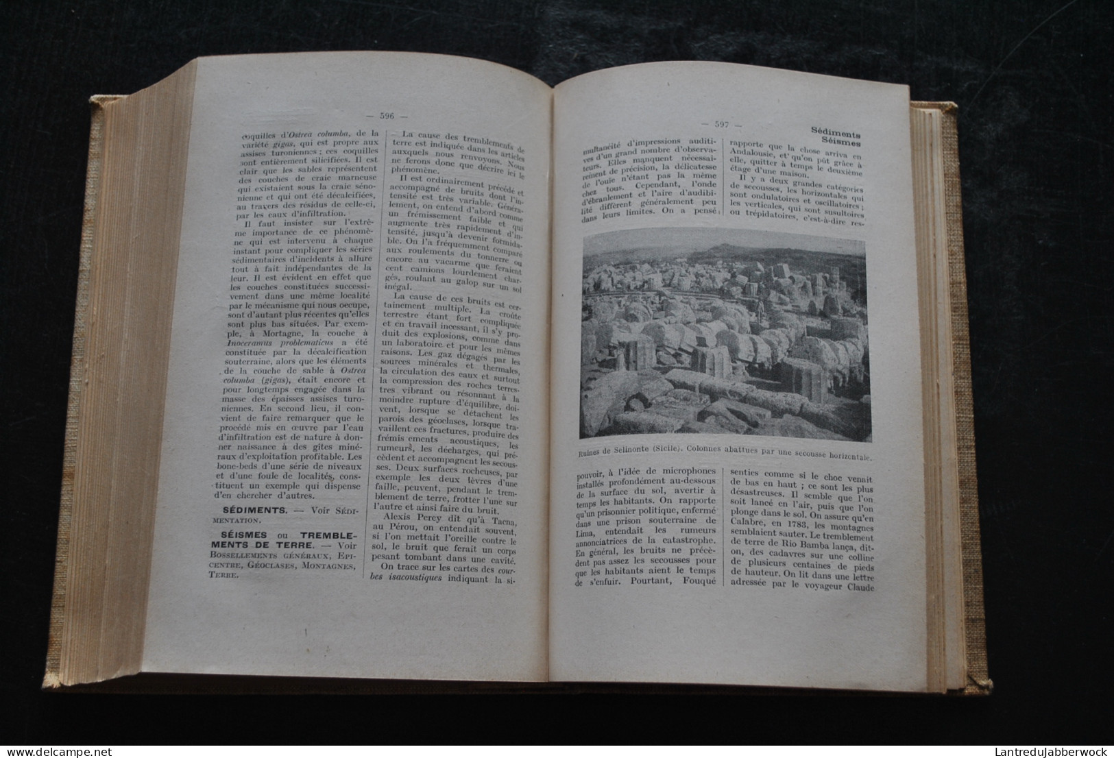 Stanislas MEUNIER Dictionnaire de géologie Dunod 1935 Fossiles Archéologie paléontologie Préhistoire 