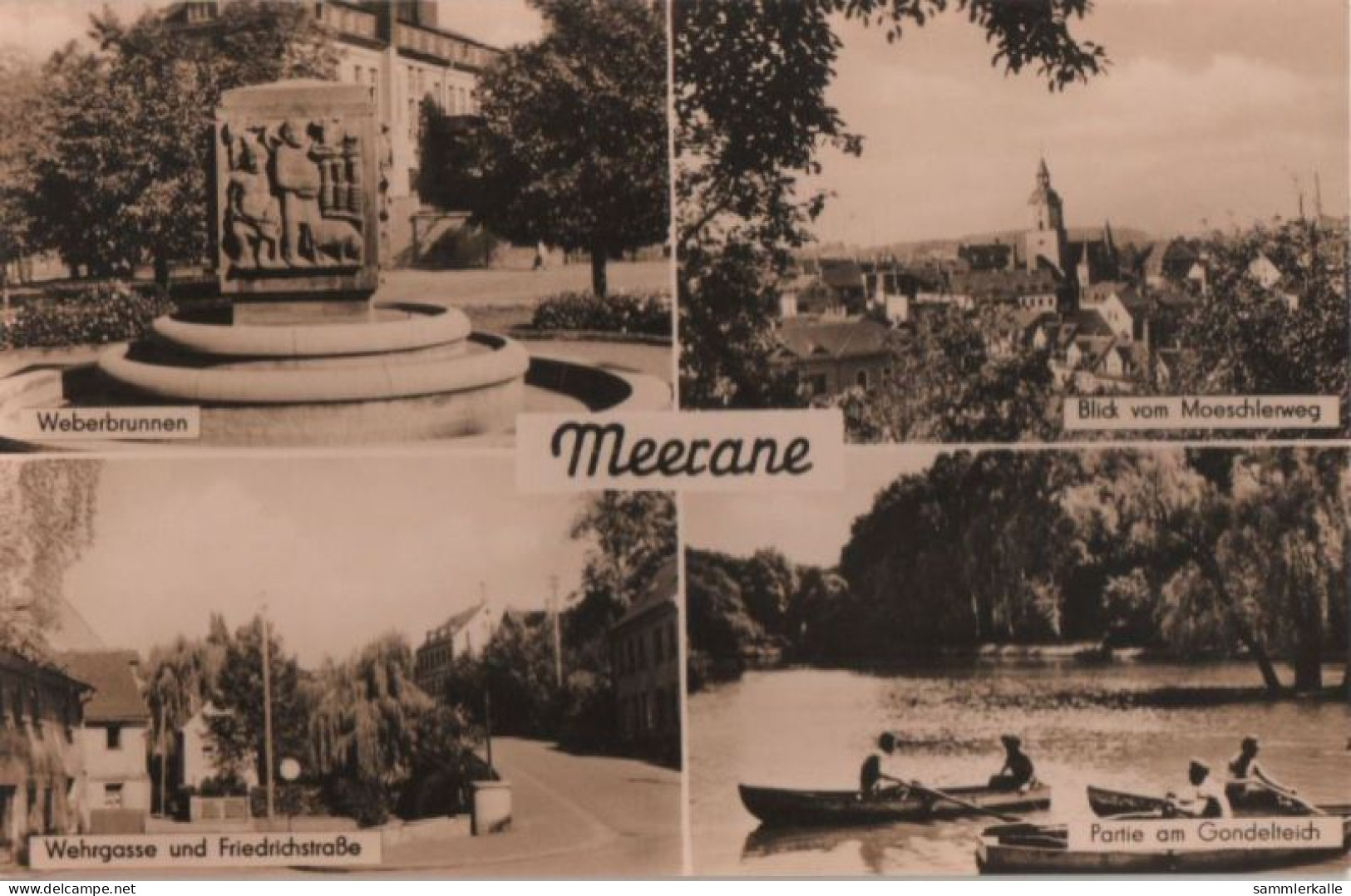 62301 - Meerane - U.a. Blick Vom Moeschlerweg - 1964 - Meerane
