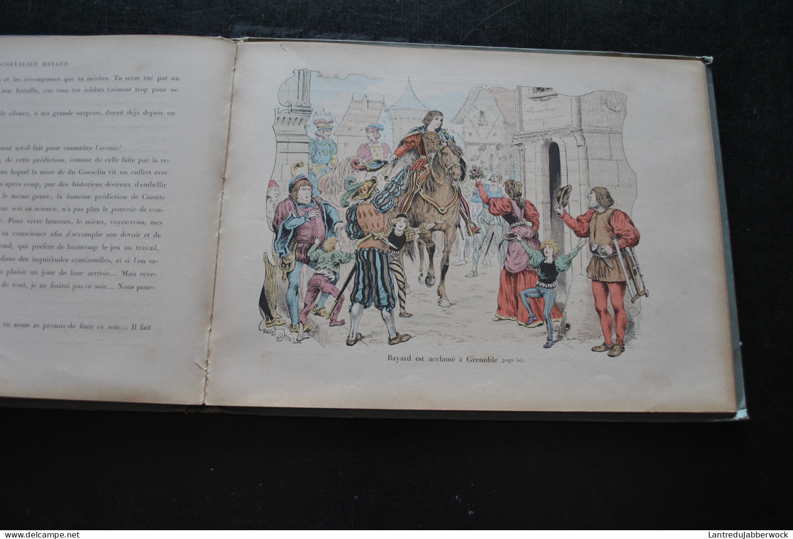 Théodore CAHU Histoire du Chevalier BAYARD racontée à mes enfants Illustrations Paul DE SEMANT Les héros de France RARE