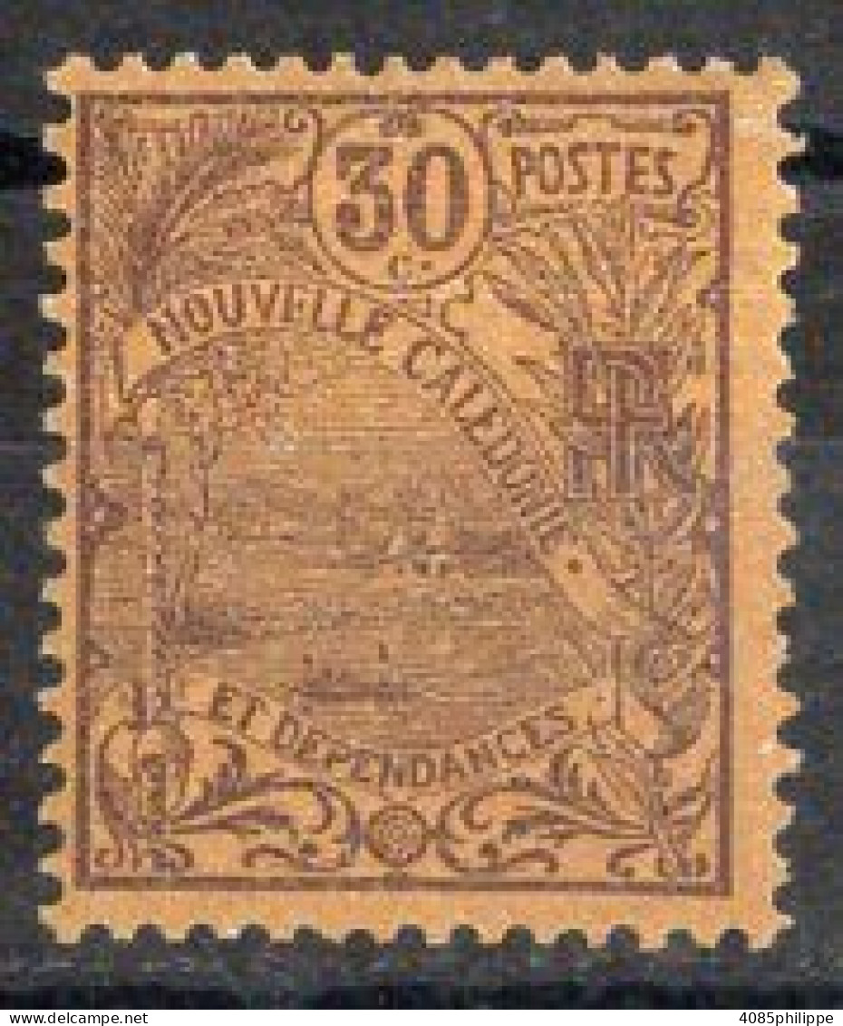 Nvelle CALEDONIE Timbre-Poste N°96* Neuf Charnière TB Cote : 2€25 - Ongebruikt