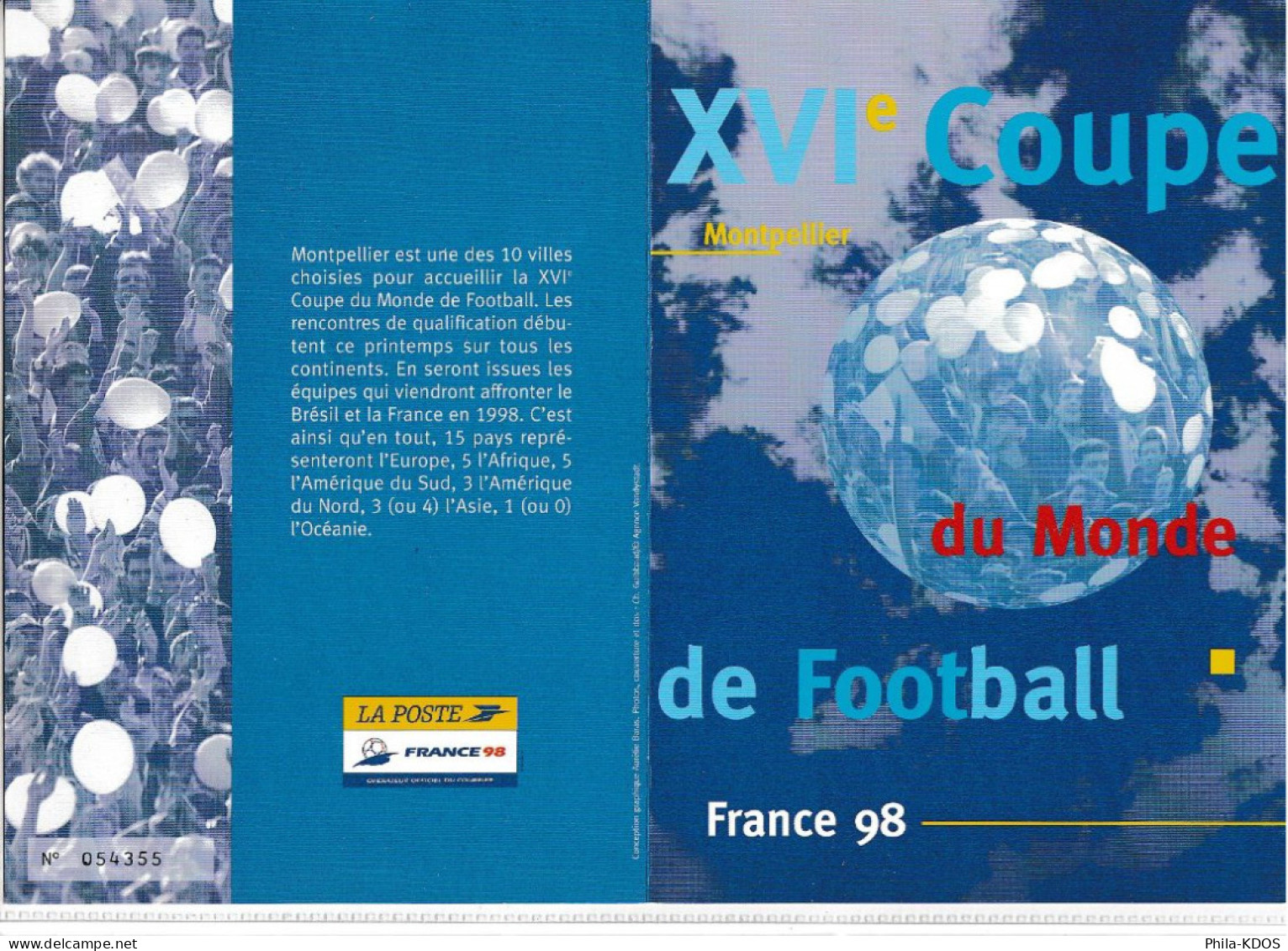 (Faciale 22.50 €)  Lot " STADES DE LA COUPE DU MONDE DE FOOTBALL " Sur 10 Encarts Et Enveloppes 1er Jour FDC A Saisir ! - 1998 – Frankreich