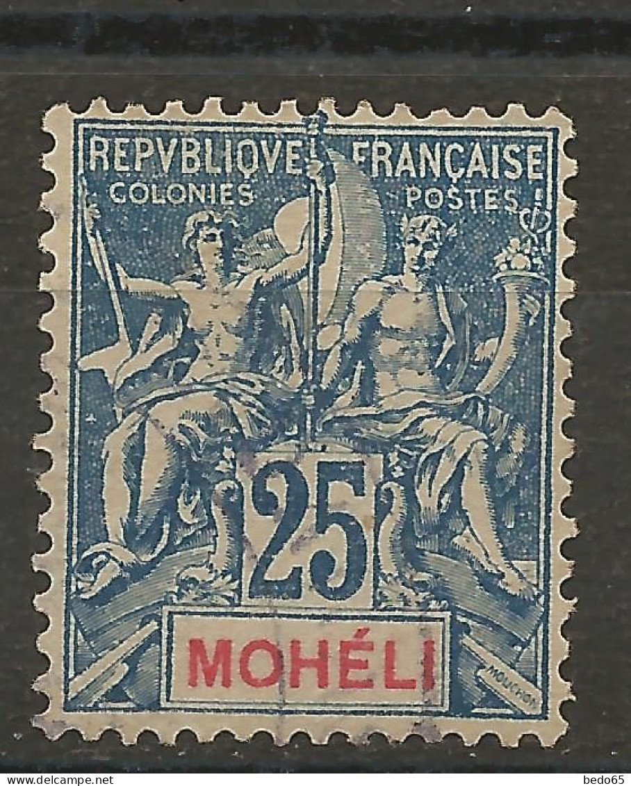 MOHELI N° 7 OBL / Used - Used Stamps