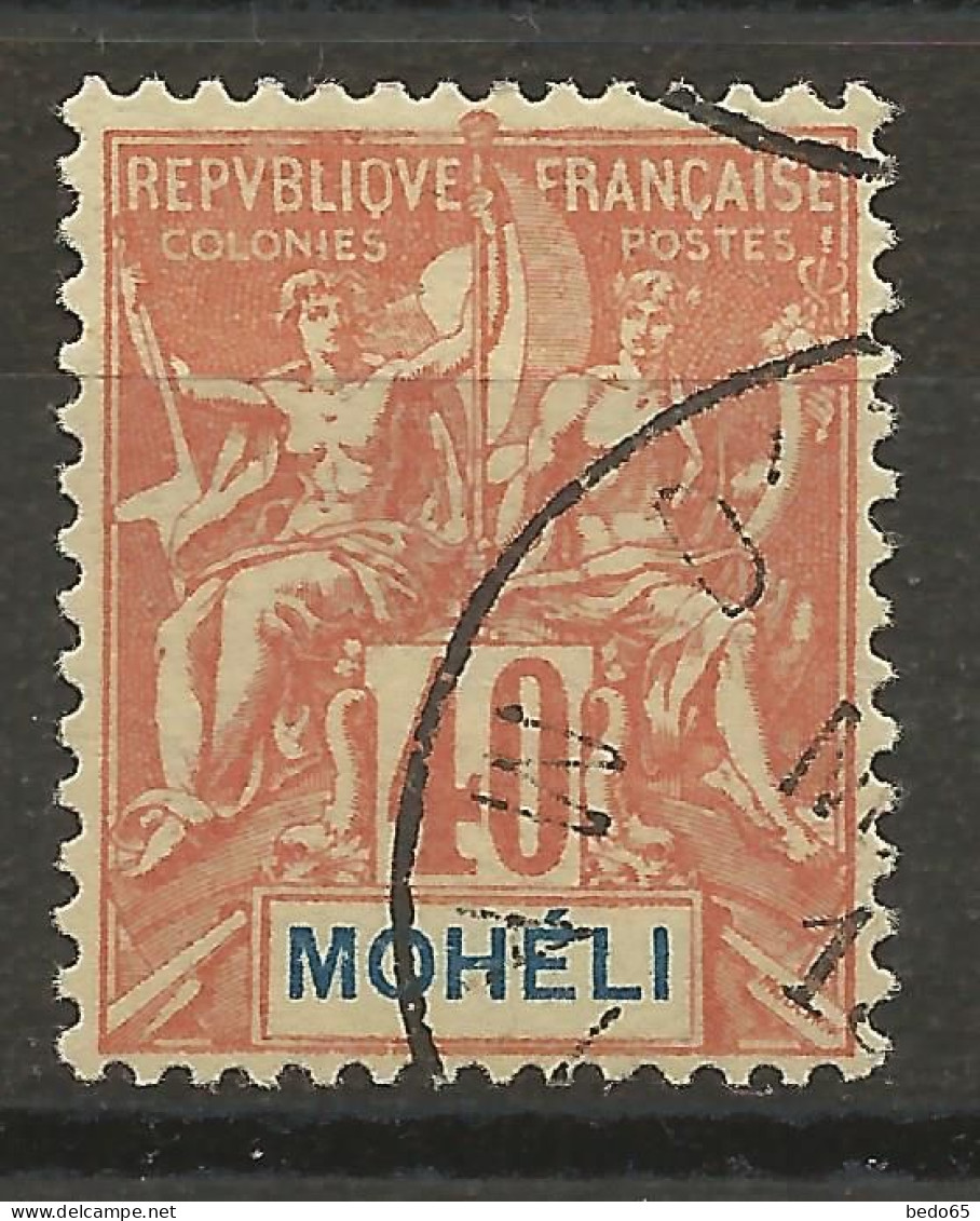 MOHELI N° 10 OBL / Used - Used Stamps