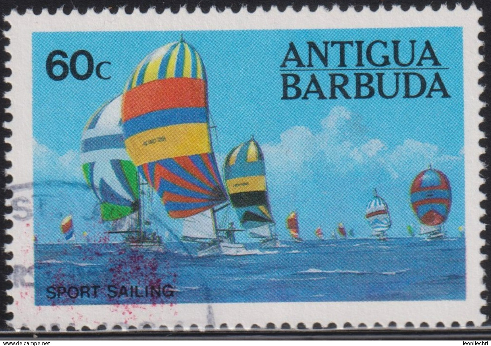 1984  Antigua Und Barbuda ° Mi:AG 758, Sn:AG 747, Yt:AG 737, Sg:AG 832, Yachts, Schiffe - Antigua And Barbuda (1981-...)