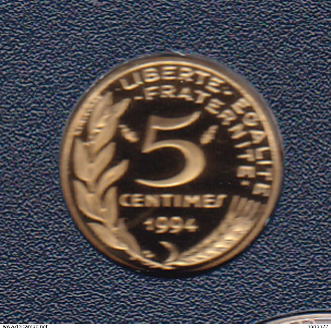 5 CENTIMES REPUBLIQUE 1994 ISSUE DU COFFRET BE - 5 Centimes