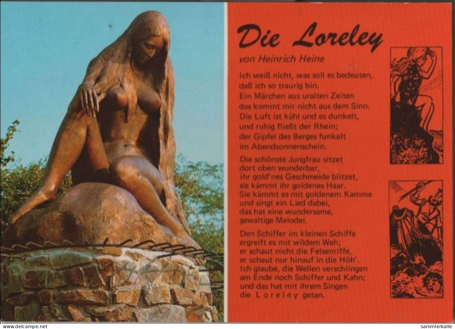 50328 - Loreley - Bei Sankt Goarshausen - Ca. 1985 - Loreley