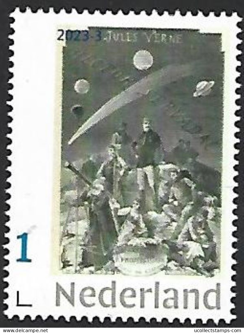 Nederland 2024-2  Jules Verne:  Hector Servadack  Space Postfris/mnh/sans Charniere - Unused Stamps