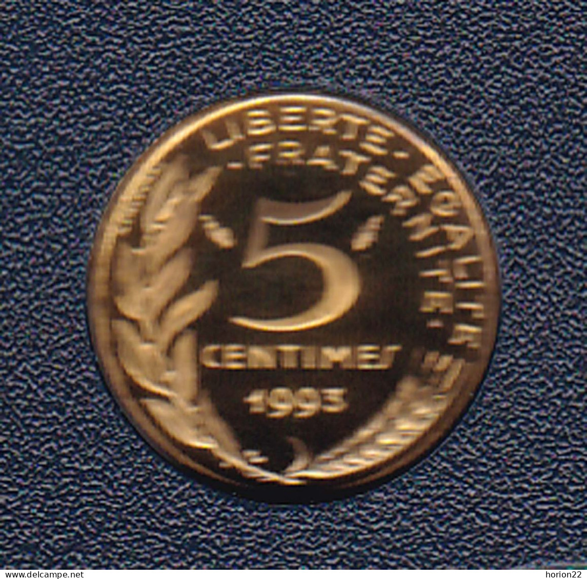 5 CENTIMES REPUBLIQUE 1993 ISSUE DU COFFRET BE - 5 Centimes