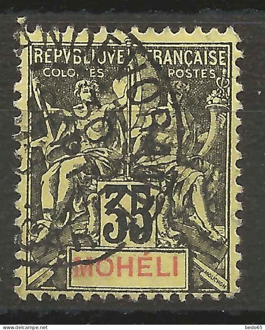 MOHELI N° 9 OBL / Used - Used Stamps