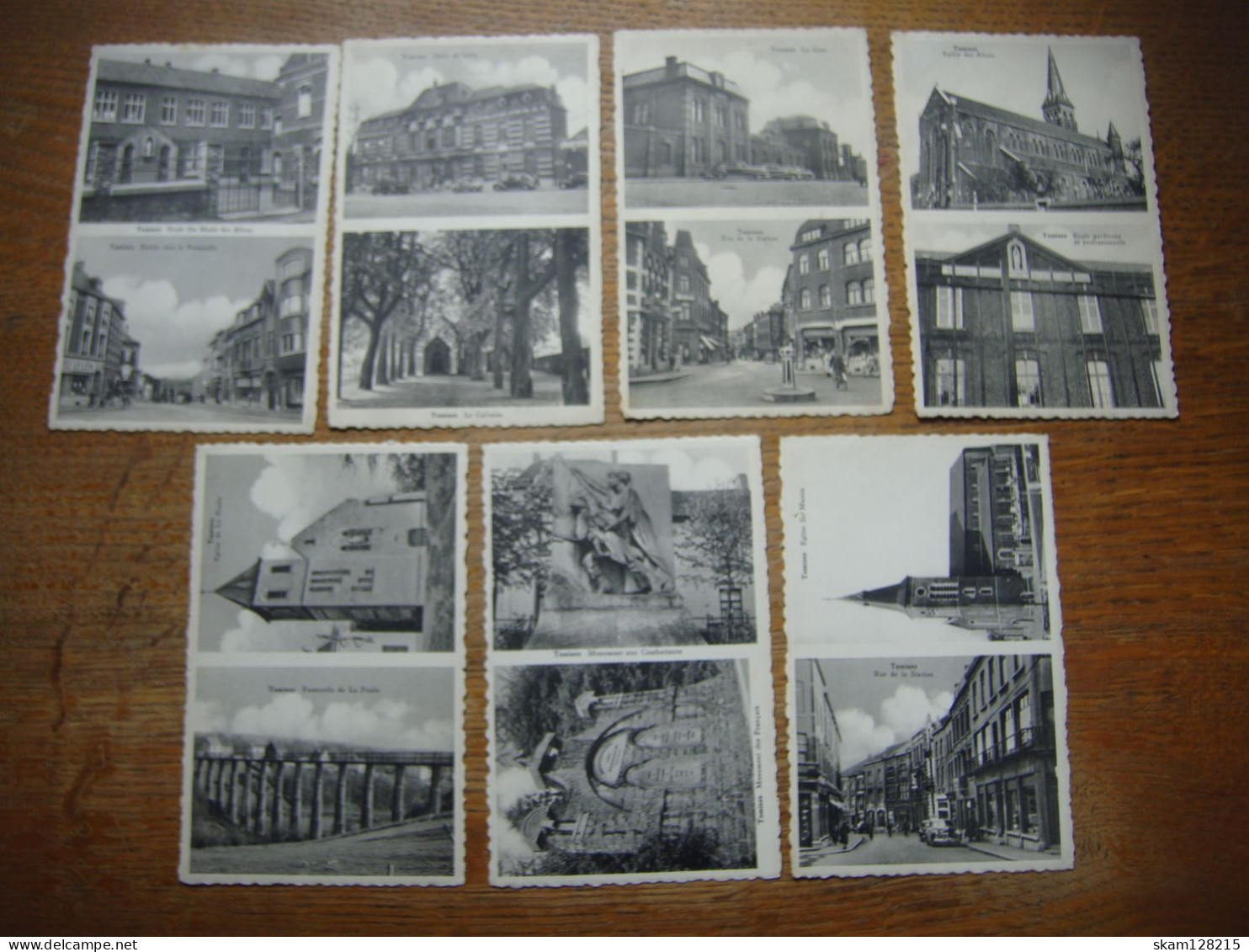 Lot De 7 Cartes Duo De TAMINES ( Sambreville ) - Sambreville