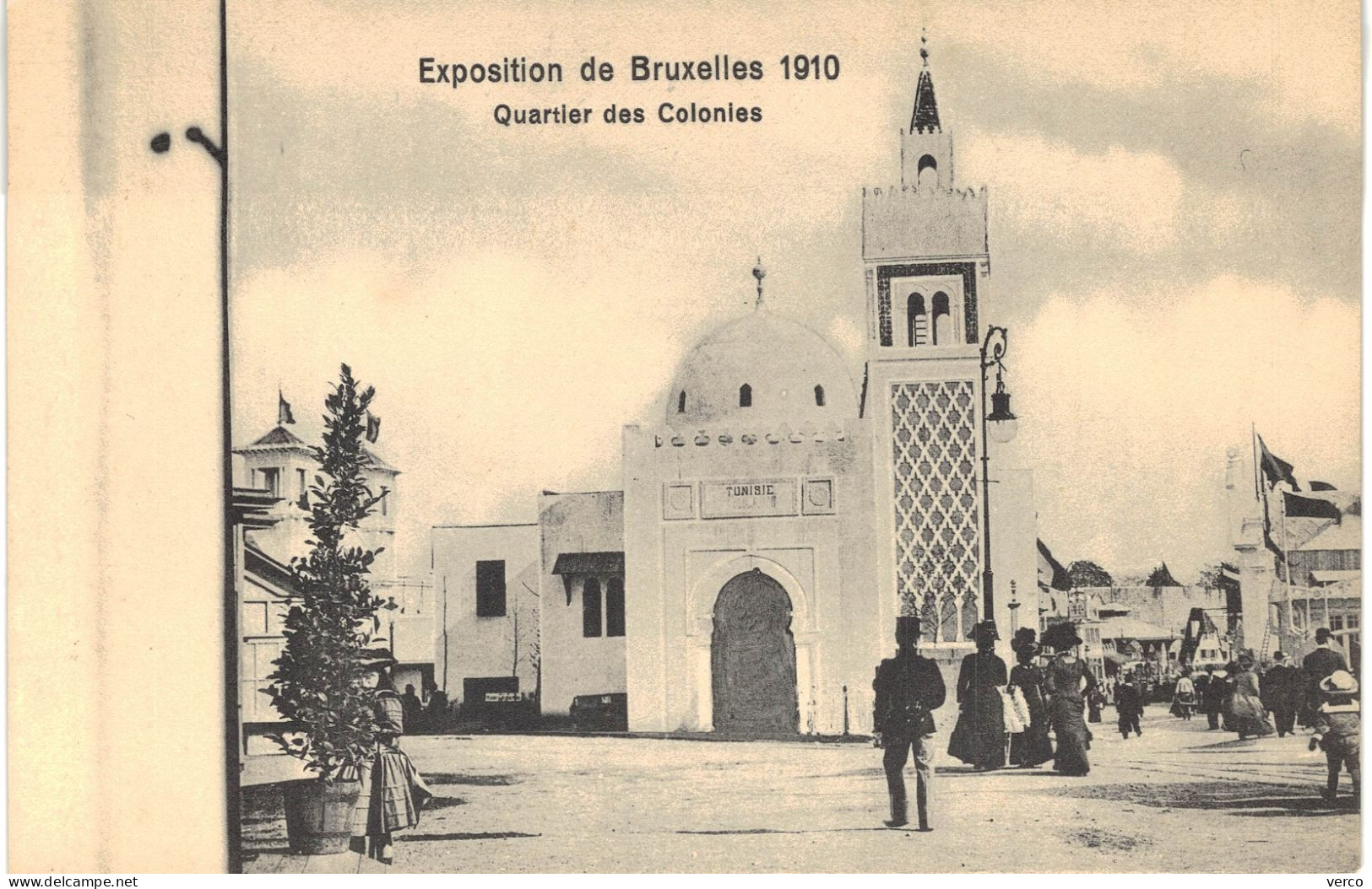 Carte POSTALE  Ancienne De BRUXELLES - Exposition Universelle De 1910 - Mostre Universali