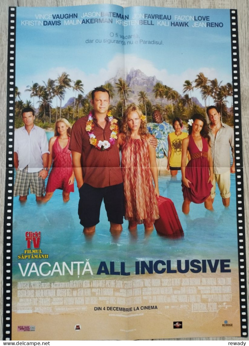 Tanara Sexi - Young Lady - Semi Nude - Swim Suit - Vince Vaughn - Couples Retreat - Poster - Affiche (385x535 Mm) - Plakate & Poster