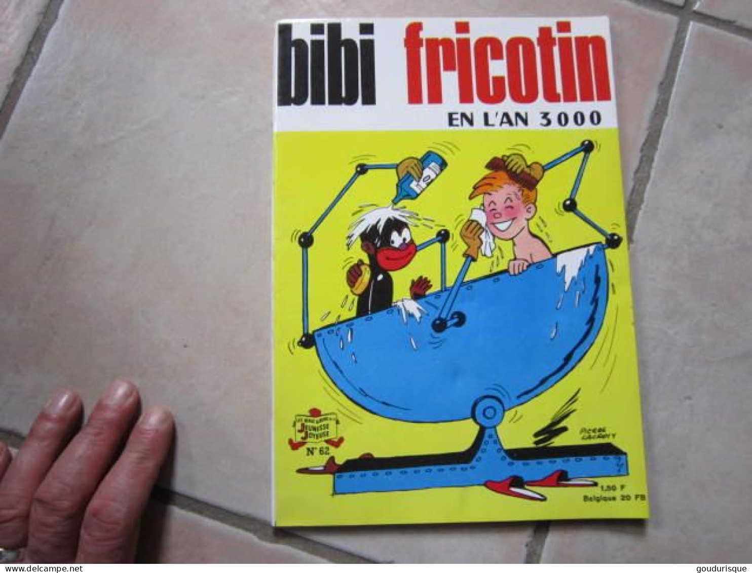 BIBI FRICOTIN N°62  BIBI FRICOTIN EN L'AN 3000  LACROIX - Bibi Fricotin