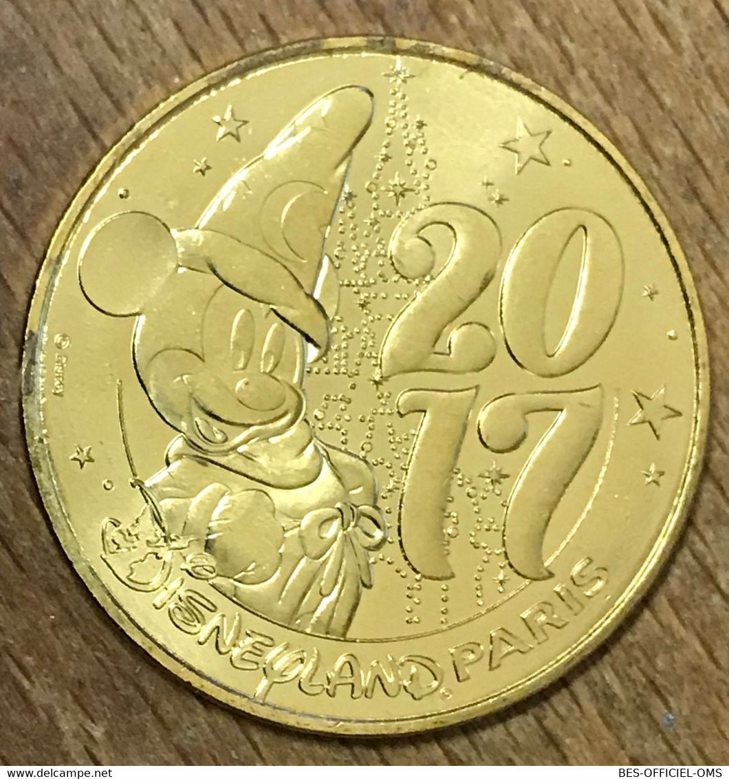 77 DISNEYLAND MICKEY 2017 DISNEY MDP 2016 MÉDAILLE SOUVENIR MONNAIE DE PARIS JETON TOURISTIQUE MEDALS COINS TOKENS - 2016