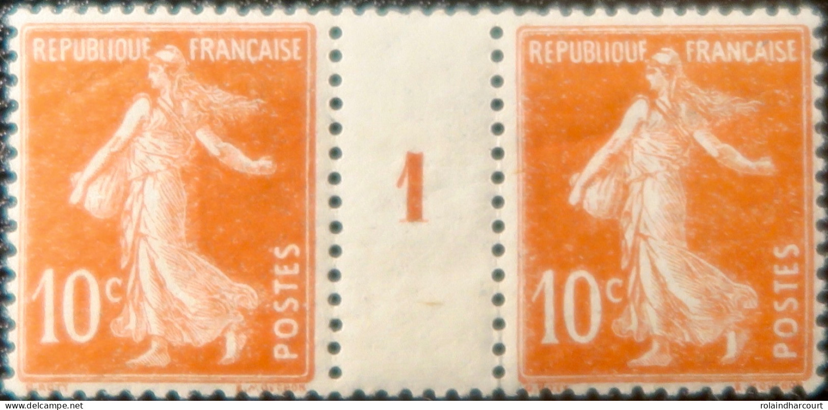 LP2943/58 - FRANCE - 1921 - TYPE SEMEUSE CAMEE - N°138 (millésime 1) TIMBRES NEUFS** - Millesimes