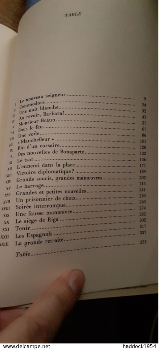 Le Seigneur De La Mer Capitaine Hornblower C.S. FORESTER Phebus 1990 - Aventure