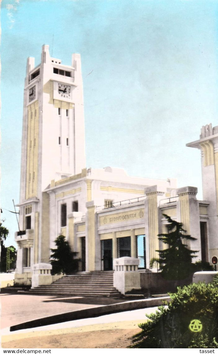 Algérie  - Mostaganem   :  L'Hôtel De Ville  (Architecte Montaland) - Mostaganem