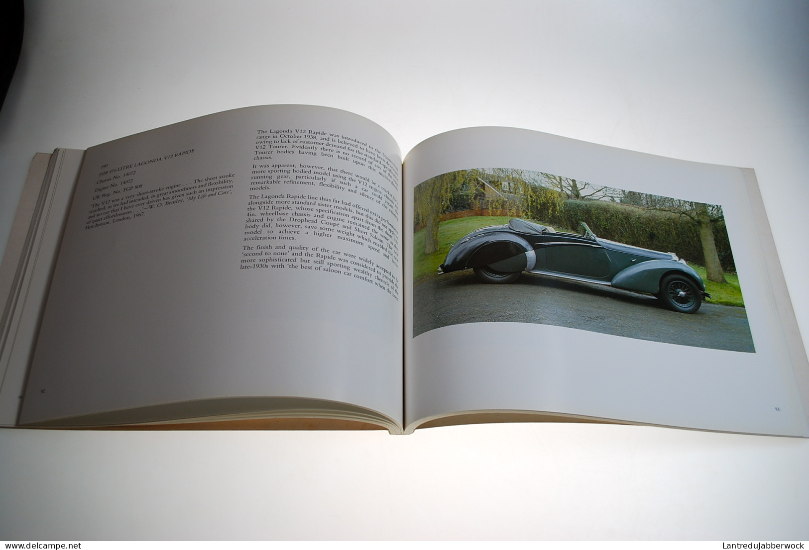 CHRISTIE'S MONACO Automobiles Jaguar Aston Martin Lagonda Et Bentley Catalogue De Vente Mai 1989 Voitures De Collection - Auto