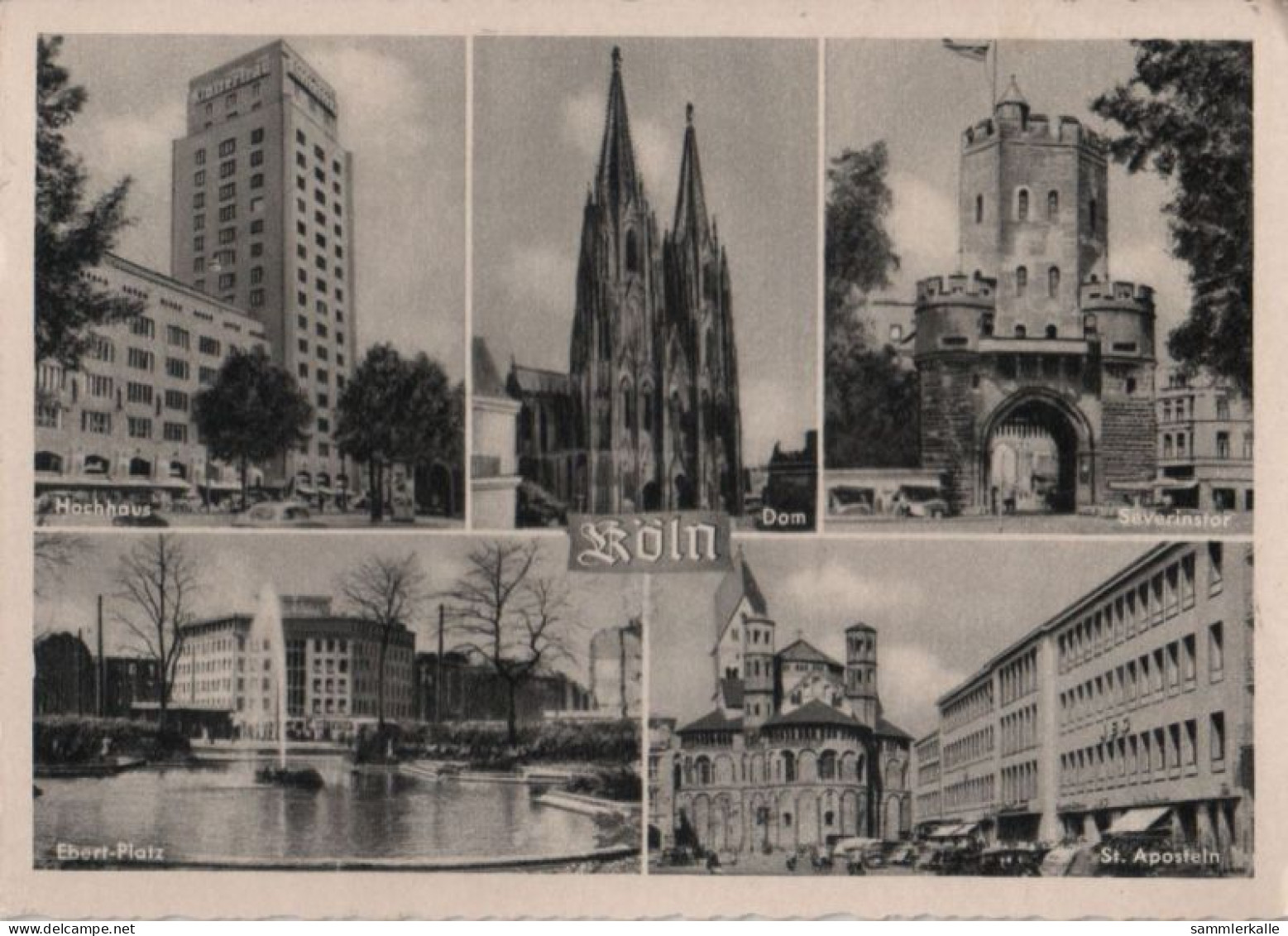52490 - Köln - U.a. St. Aposteln - 1961 - Koeln