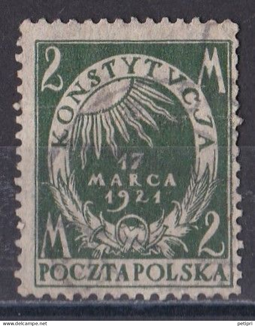 Pologne - République 1919  -  1939   Y & T N °  235  Oblitéré - Usati