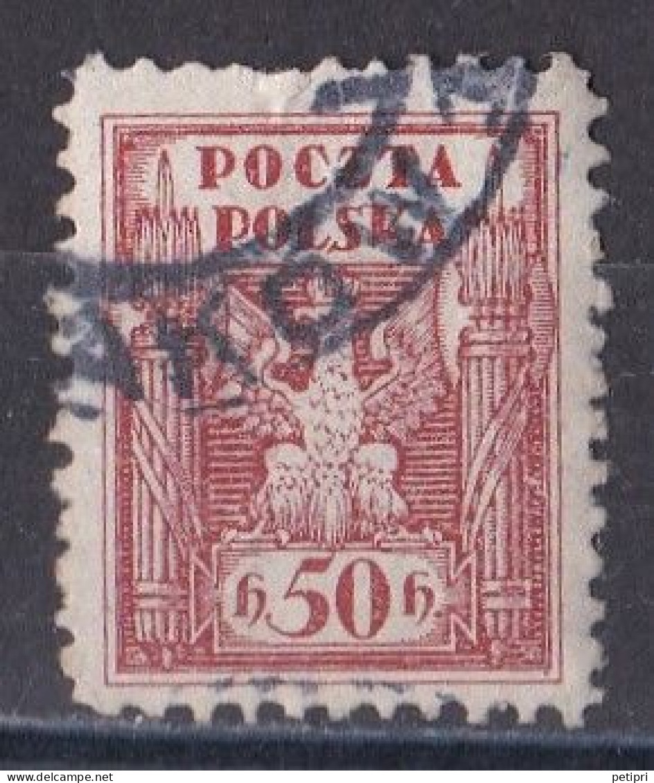 Pologne - République 1919  -  1939   Y & T N °  246  Oblitéré - Gebraucht