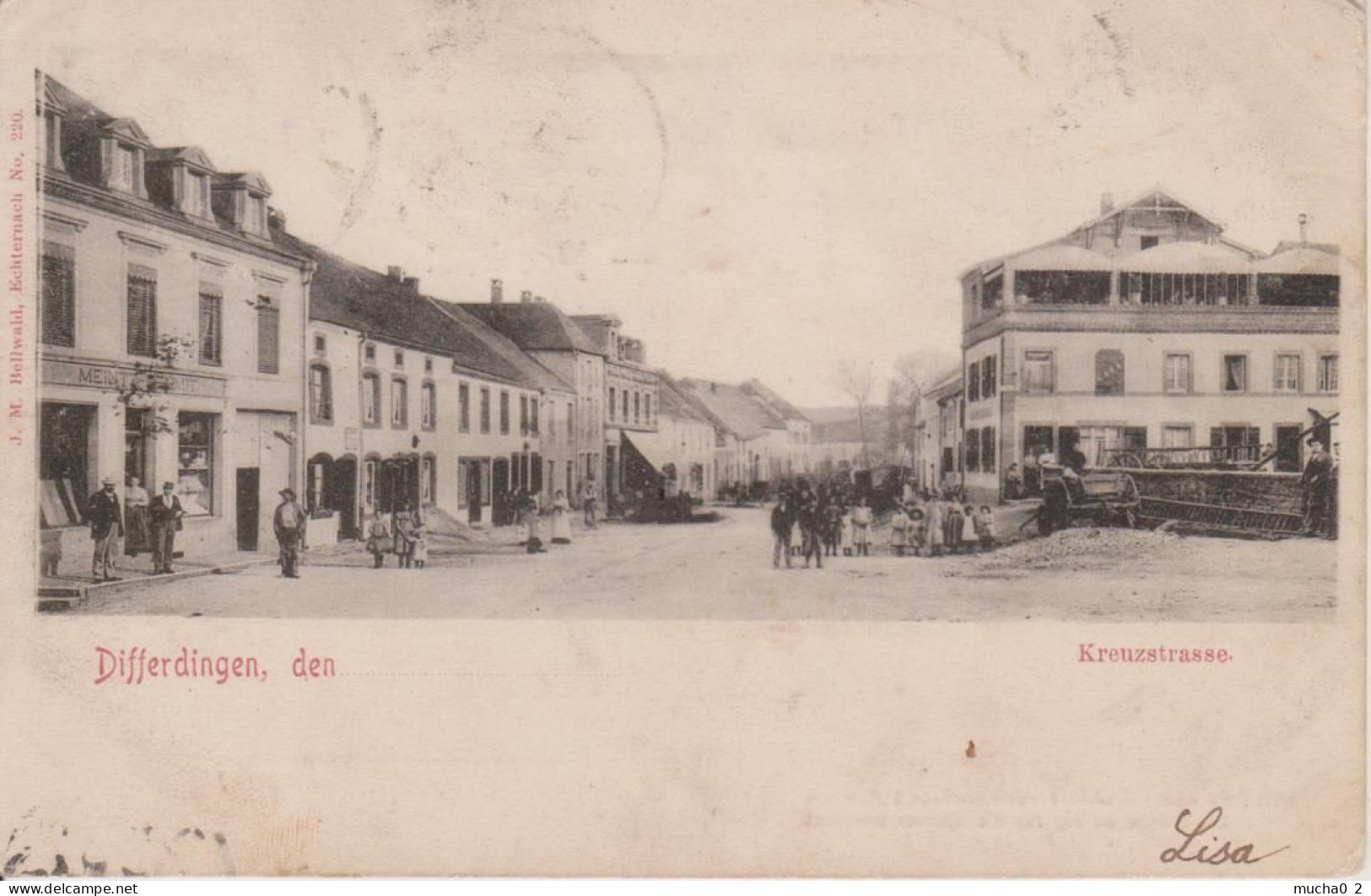 DIFFERDANGE - RUE DE LA CROIX - Differdange