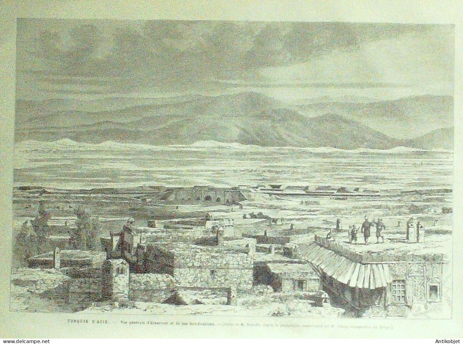 Le Monde Illustré 1877 N°1076 Arménie Erivan Viet-Nam Vinh-Long Erzeroum - 1850 - 1899