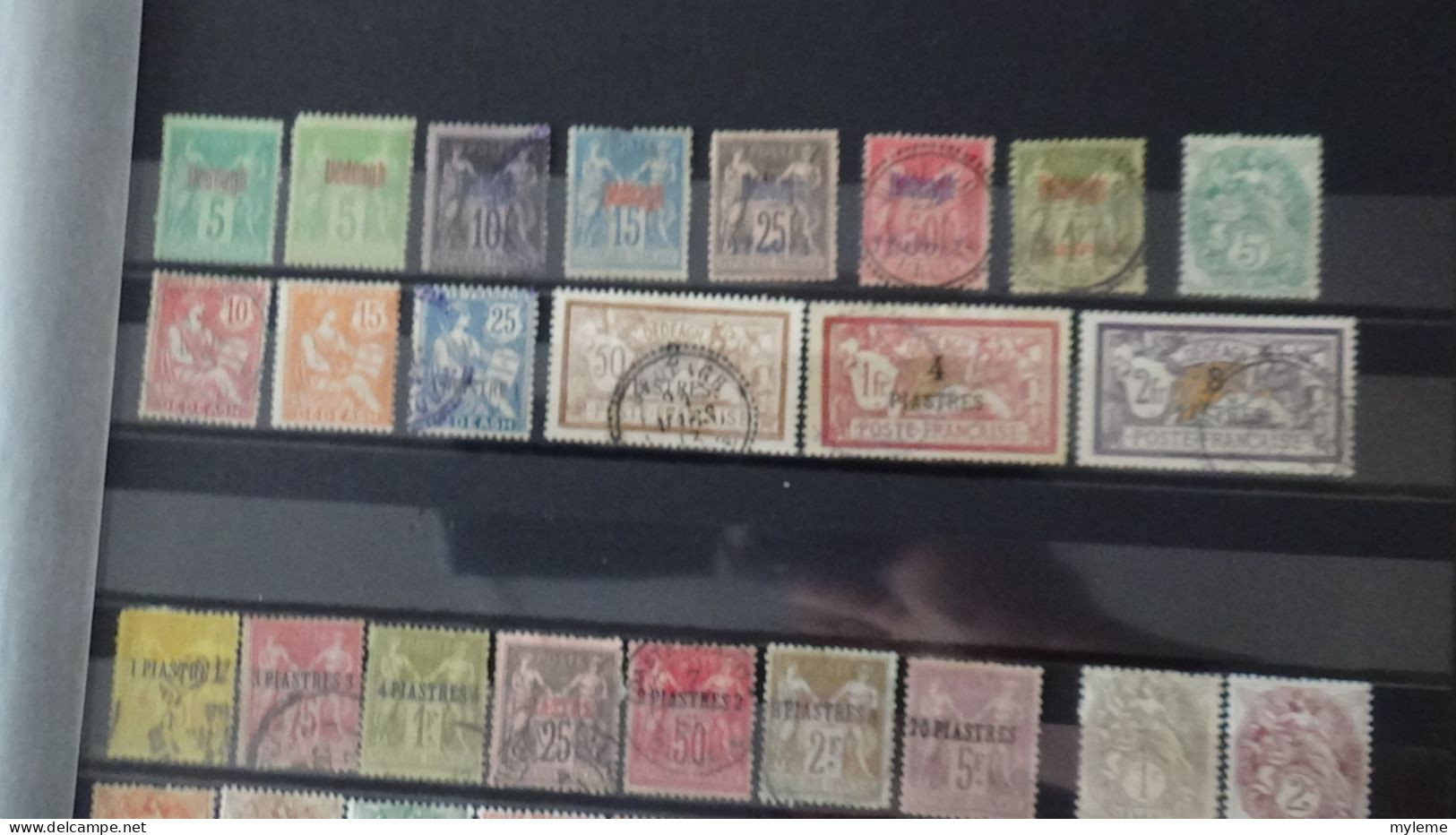 AZ105 Bel ensemble de timbres des anciennes colonies Françaises  A saisir !!!