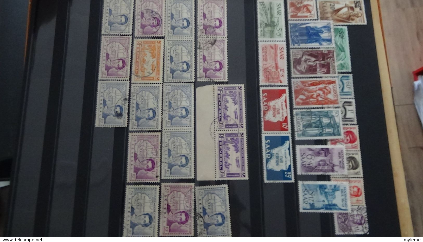 AZ105 Bel ensemble de timbres des anciennes colonies Françaises  A saisir !!!