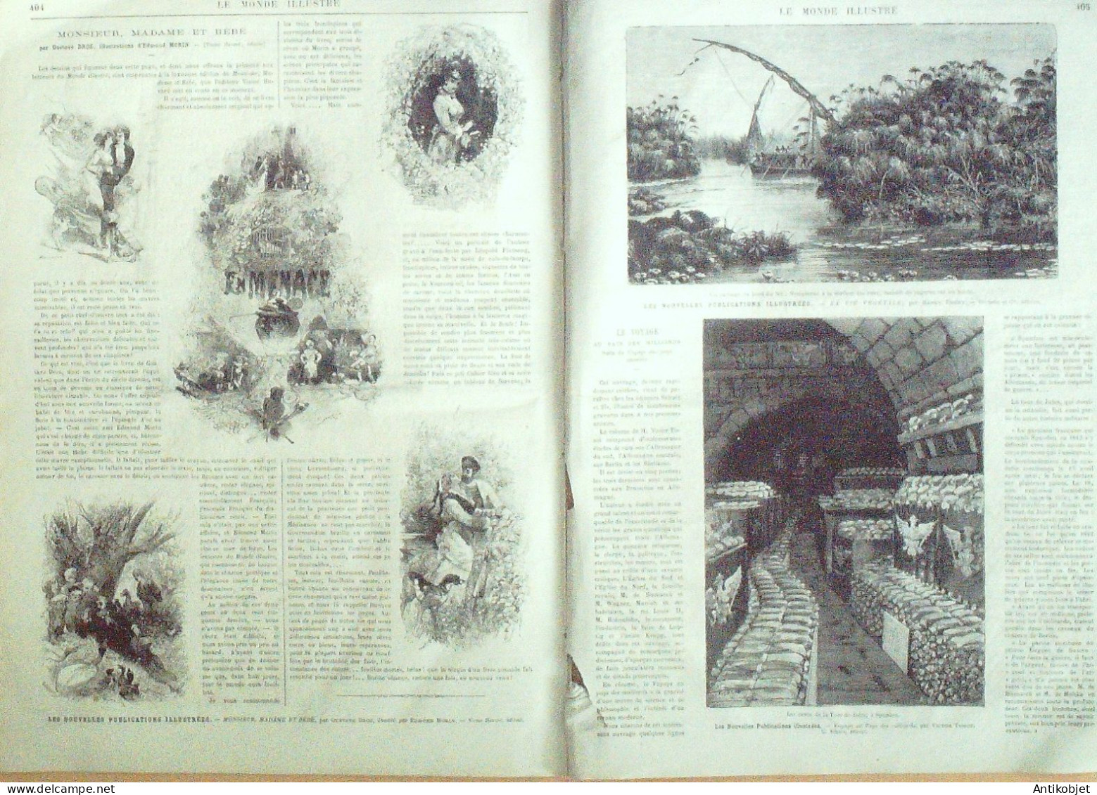 Le Monde Illustré 1877 N°1081 Turquie Osman-Pacha Charles De Roumanie - 1850 - 1899