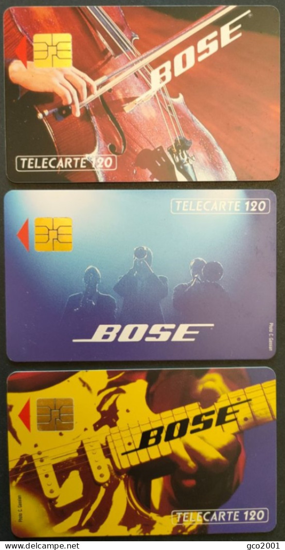 TELECARTE PUBLIQUE FRANCE F300 F301 F302 - Série BOSE - 120 U - TBE - 1992