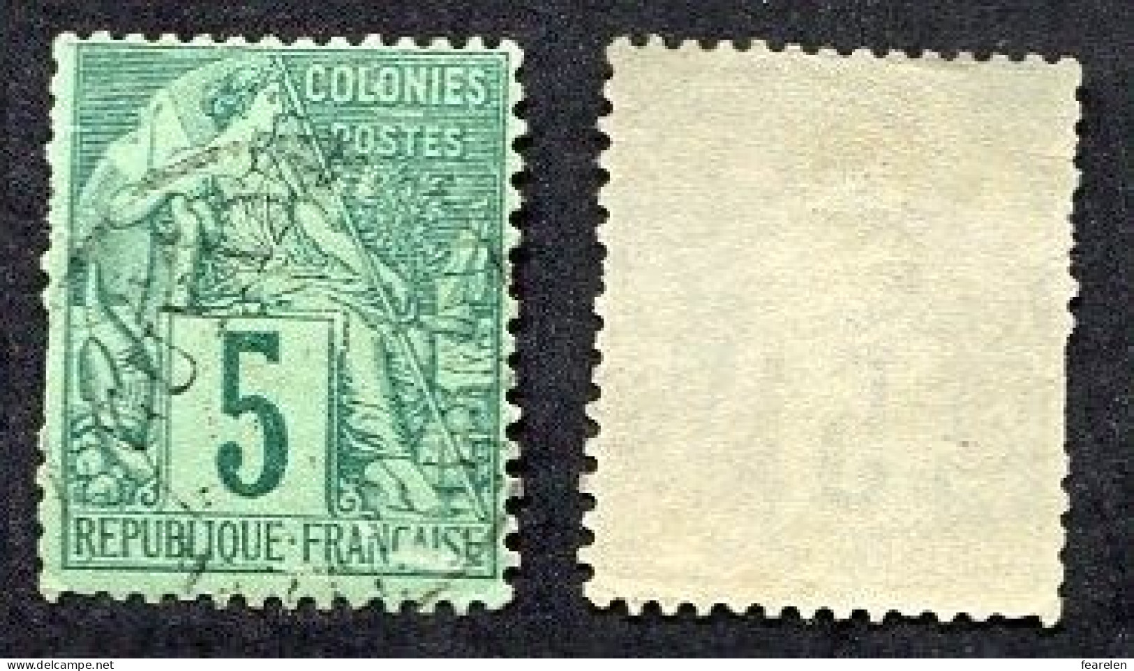 Colonie Française, Guyane N°19 Oblitéré, Qualité Beau - Used Stamps