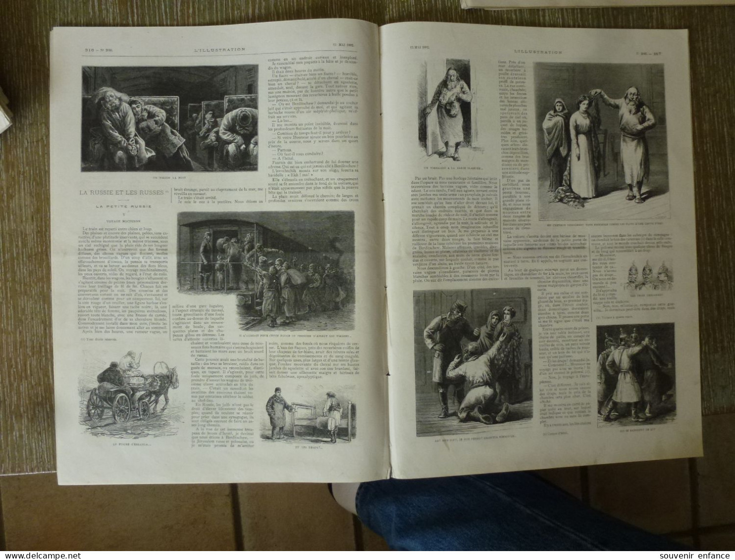 L'Illustration Mai 1882 Chemin De Fer Du Saint Gothard Amsteg Goschenen Russie Et Russes Pélerinage De La Mecque - 1850 - 1899