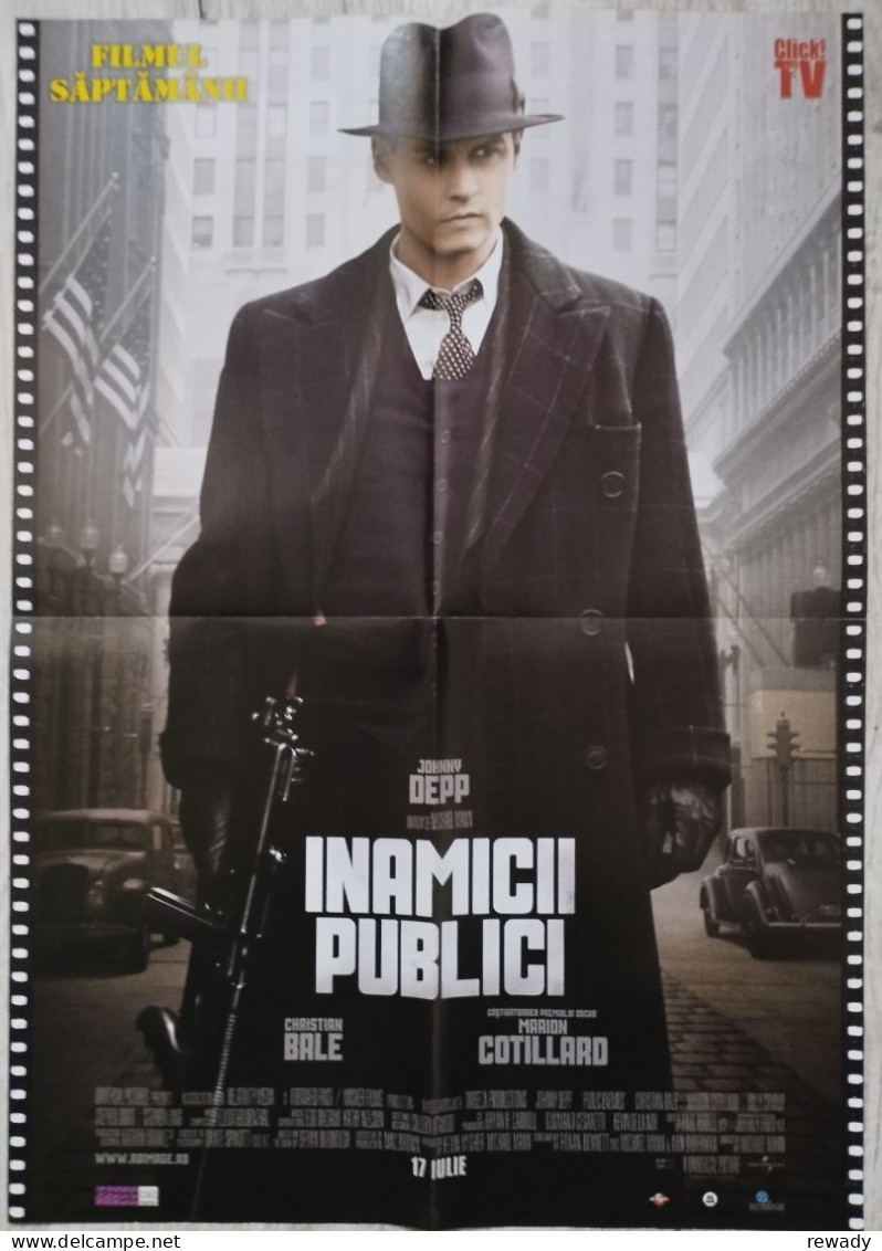 Tanara Sexi - Young Lady - Semi Nude - Public Enemies - Johnny Deep - Poster - Affiche (385x535 Mm) - Manifesti & Poster